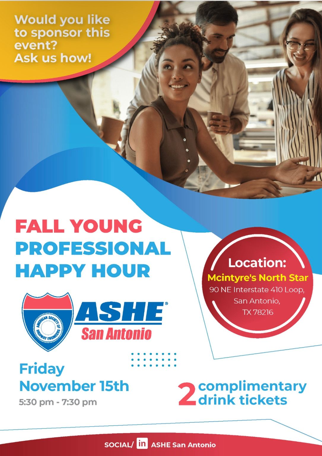 Fall Young Professional Happy Hour Nov 15 2024